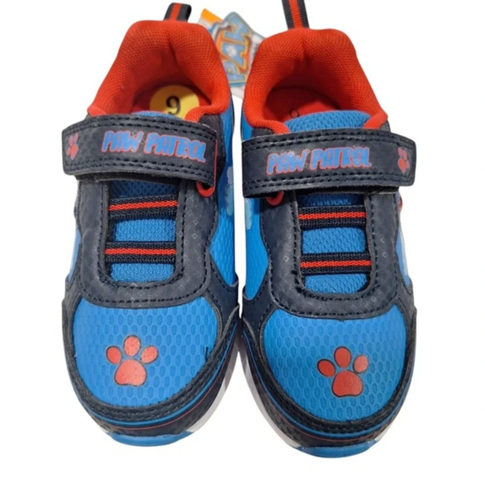 New Paw Patrol Toddler Boys' Slip-On Sneakers, Size 7  (16 cms) Color Blue New‎